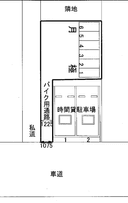TP原町田4丁目バイク月極駐輪場の駐車場