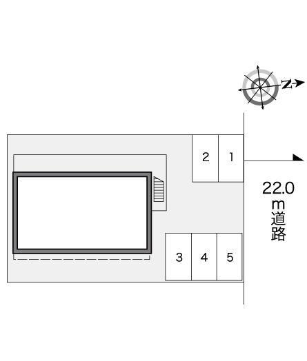 エイワ(25186)の駐車配置図