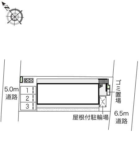 ＳＮブルーウッド(45409)の駐車配置図
