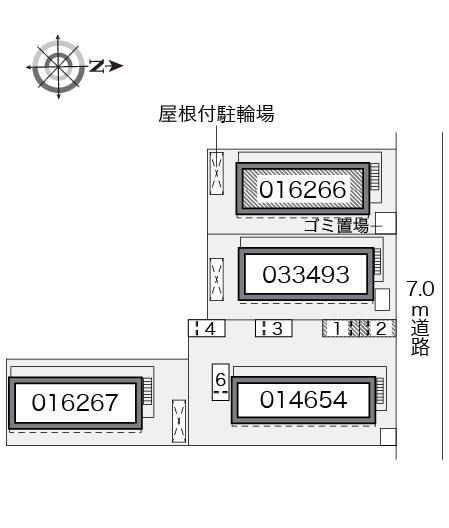ＴＥＮ(16266)の駐車配置図