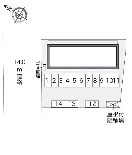 桜(28756)の駐車配置図