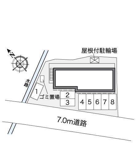 カルカソンヌ(36076)の駐車配置図