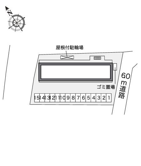 めぐみ(41272)の駐車配置図