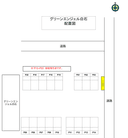 グリーンエンジェル白石の駐車場