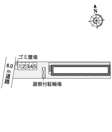 千成Ⅰ(35366)の駐車配置図