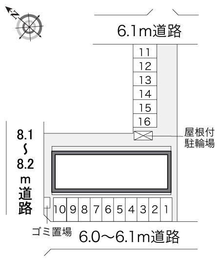 日之出(21576)の駐車配置図