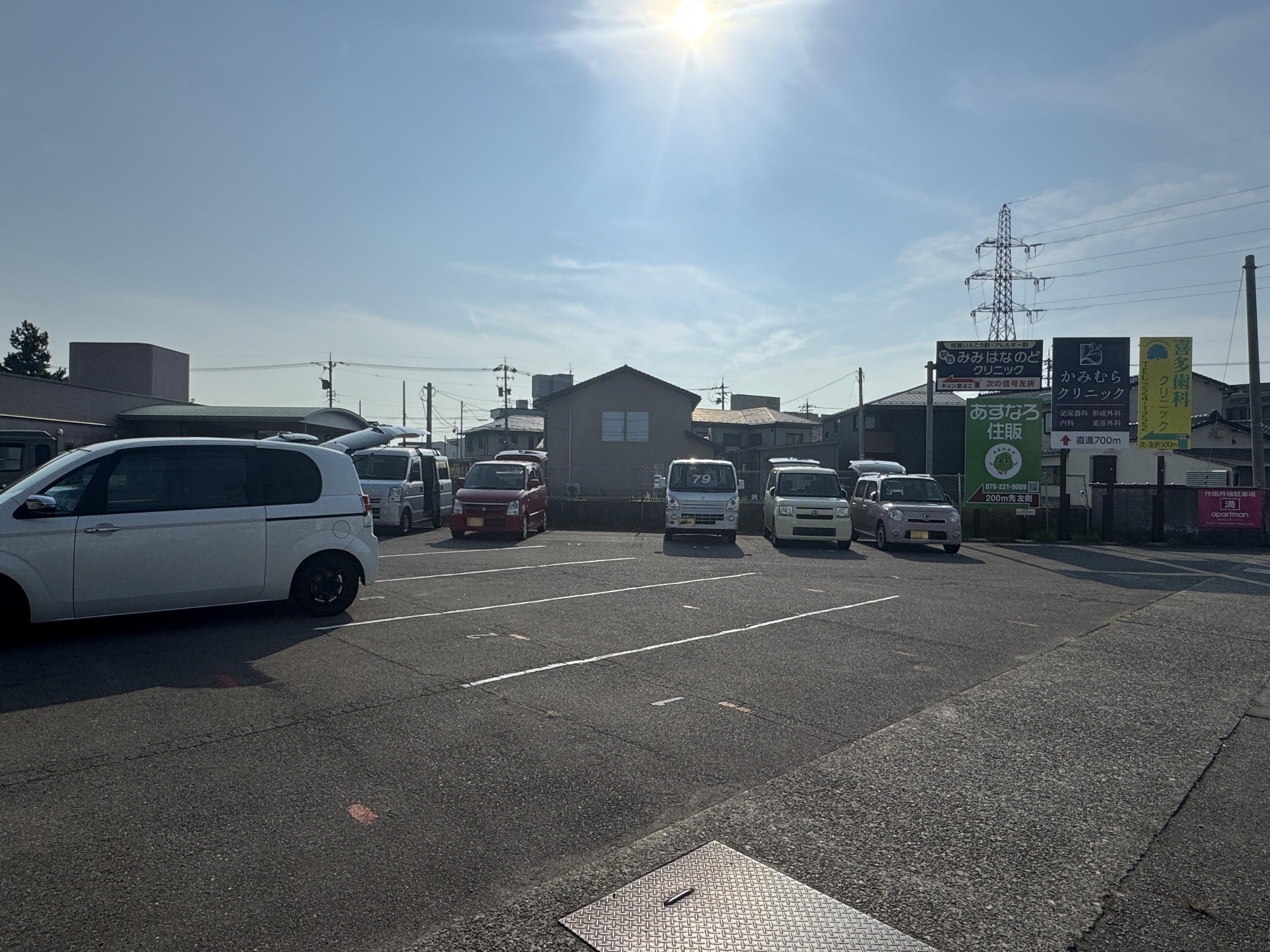 作田月極駐車場の外観・駐車場イメージ2枚目