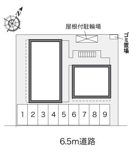 来夢(32879)の駐車配置図