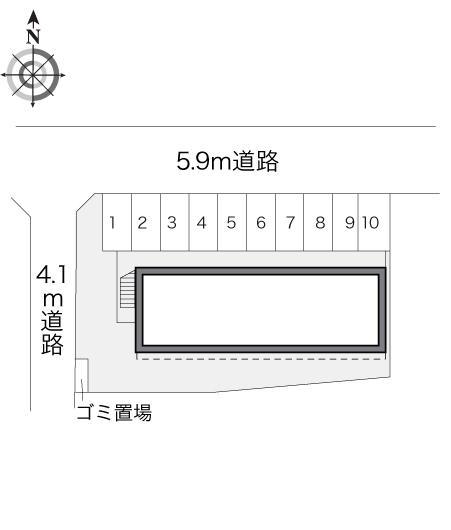 ＰＲＯＶＡＮＣＥ(17280)の駐車配置図