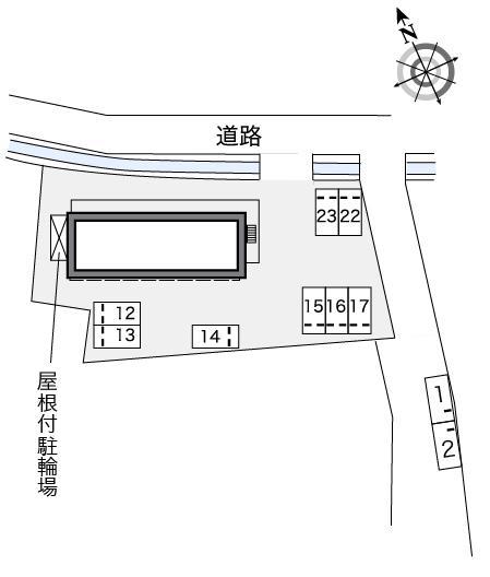 グランシャリオ(27720)の駐車配置図