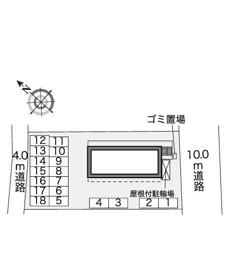 エスペランサ(41148)の駐車配置図