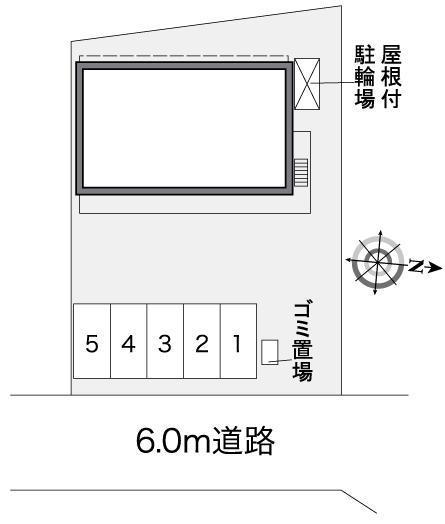 安信町四九番地(27503)の駐車配置図