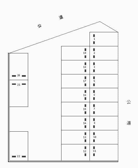 J-773の駐車配置図