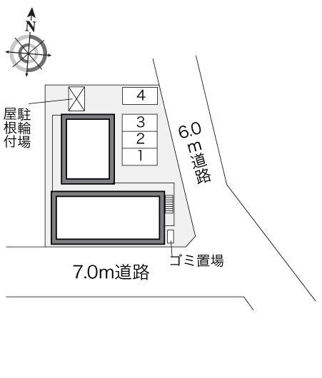 シンフォニー(31253)の駐車配置図