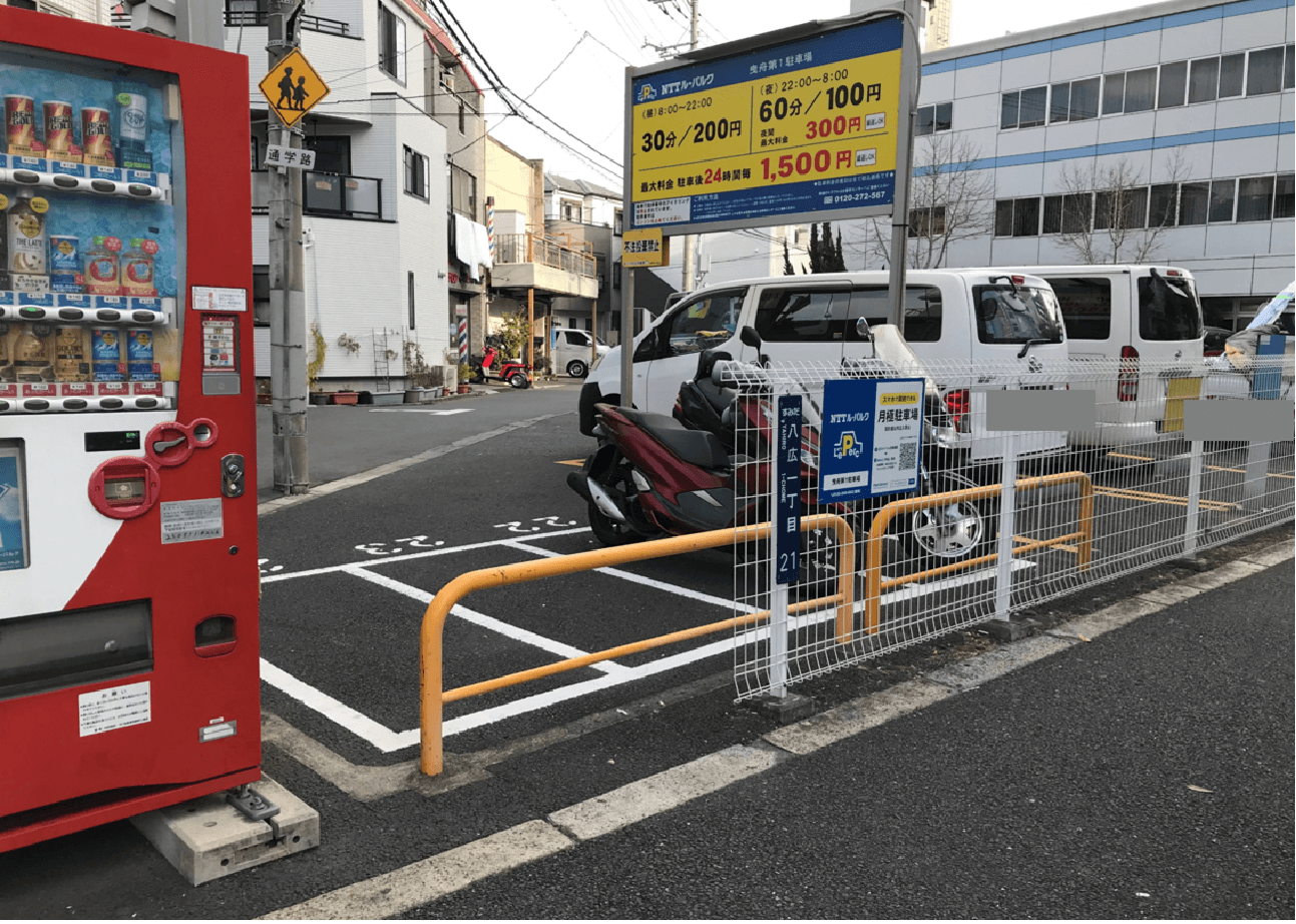 曳舟第1駐車場の外観・駐車場イメージ1枚目