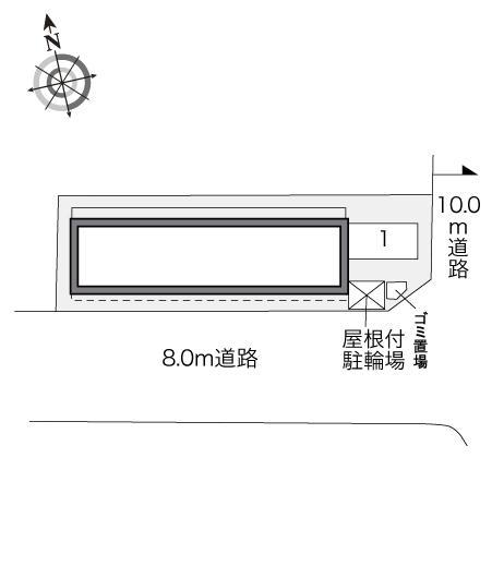 ノーブル(32061)の駐車配置図