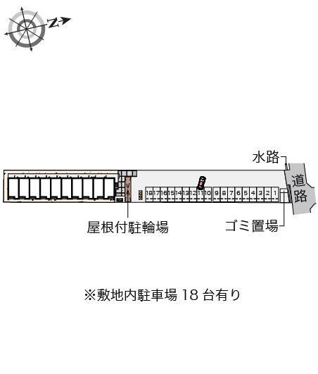 クレイノストンフィルドⅡ(57201)の駐車配置図