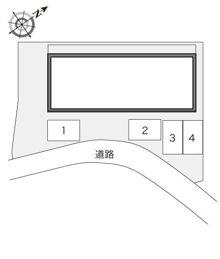 ＰＲＩＭＲＯＳＥⅣ(21360)の駐車配置図
