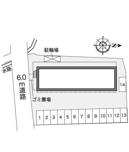 アテンザ(25820)の駐車配置図