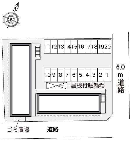 アバンティ(30272)の駐車配置図