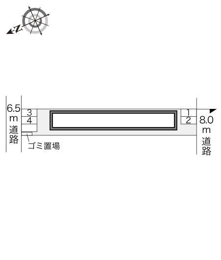 Ｅａｇｌｅ(22673)の駐車配置図