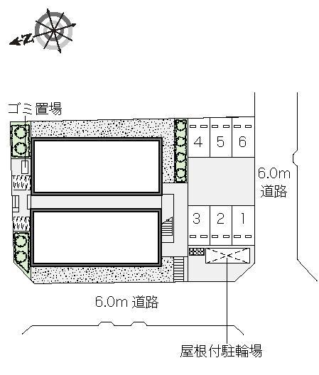 メゾンエスエス(45180)の駐車配置図