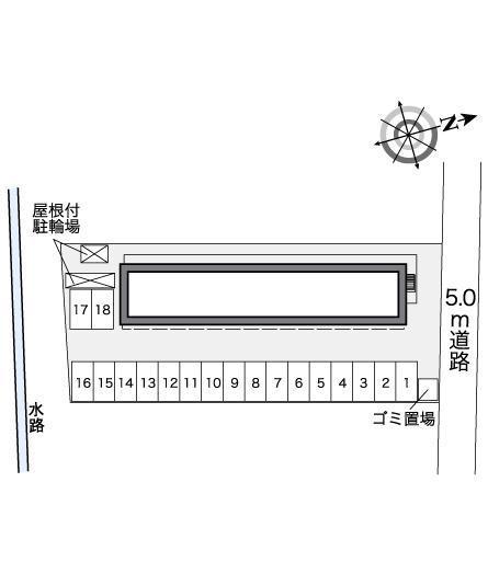 ラーク(25747)の駐車配置図