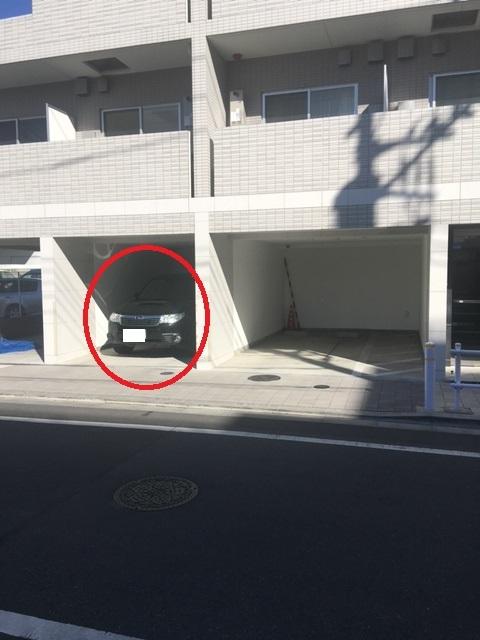 板橋区坂下1丁目　駐車場の外観・駐車場イメージ1枚目