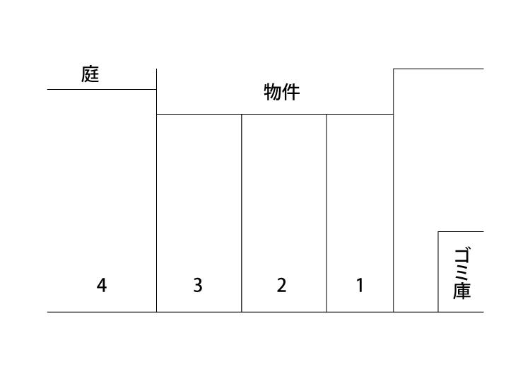 ﾏﾅｺﾊｲﾂの駐車配置図