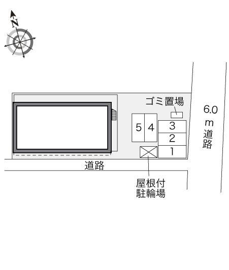 ボヌール(28226)の駐車配置図