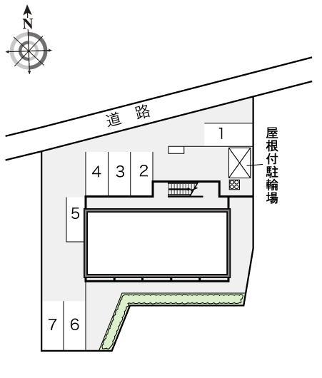 ｆｒｉｅｎｄｓ(15733)の駐車配置図