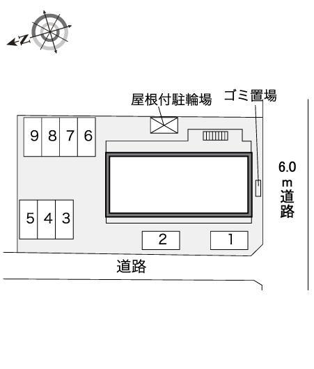 八事(41204)の駐車配置図