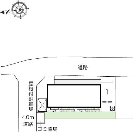 ブロッサム(44603)の駐車配置図