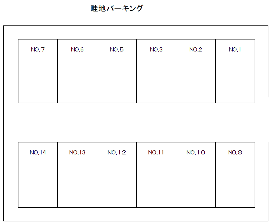 520012の駐車配置図