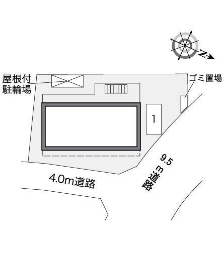 来夢かしわ台(38710)の駐車配置図