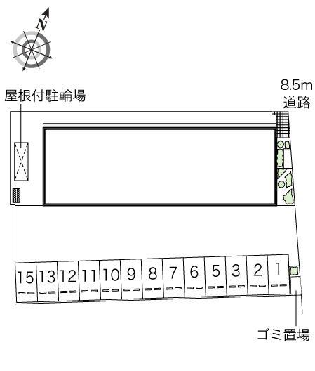 Ｃ＆ＫＹＯＮＯ(44929)の駐車配置図
