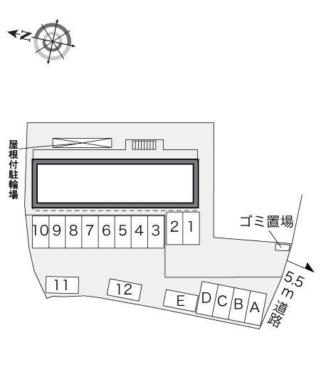 ハーレー　モリ(28998)の駐車配置図