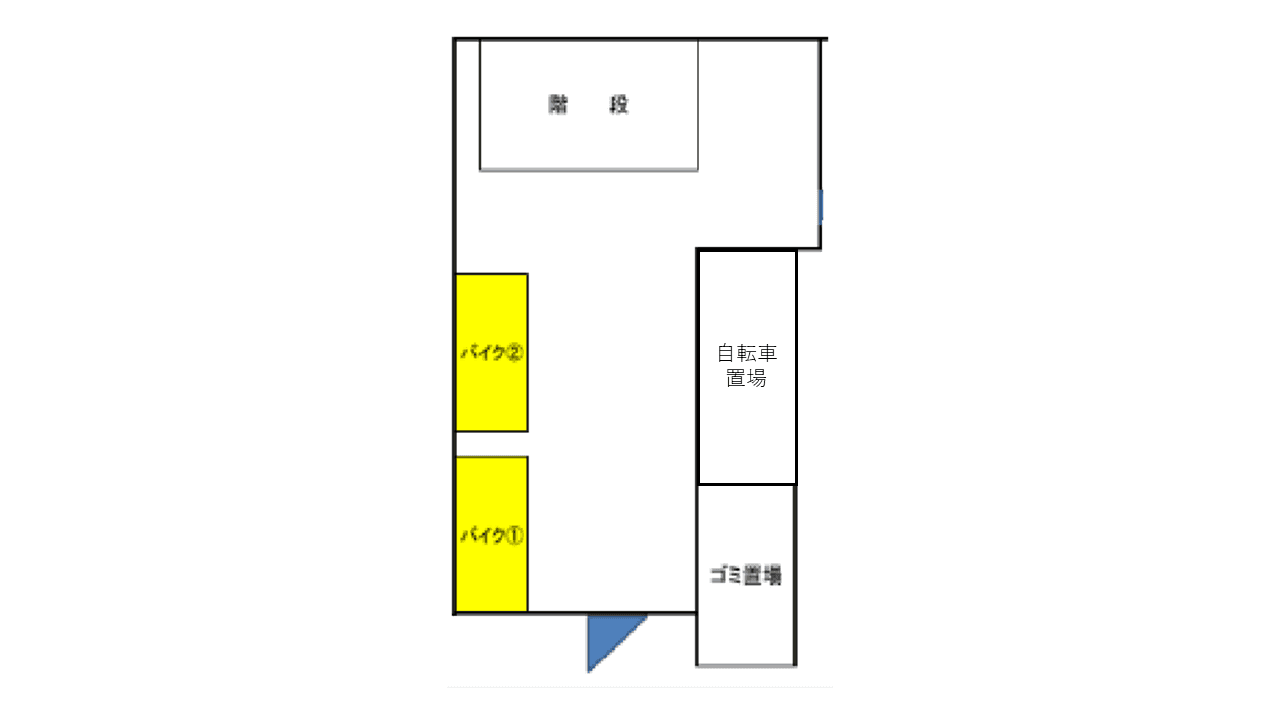 バージュアル浦和ウエストの駐車配置図