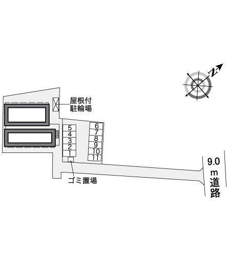 グローリア(39273)の駐車配置図