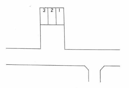 スマイルパーク河原(国枝)の駐車配置図