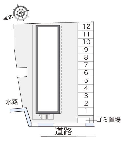 ｖｅｎｔ(17859)の駐車配置図