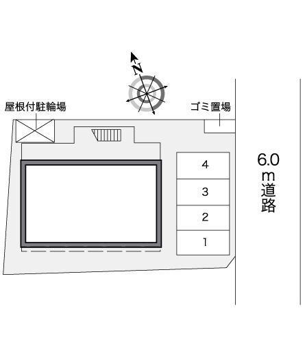 立野台(25175)の駐車配置図