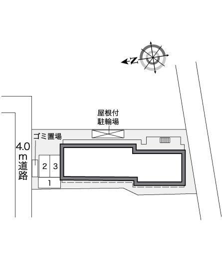ルフラン(25627)の駐車配置図