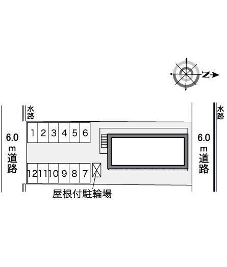 萩(35434)の駐車配置図
