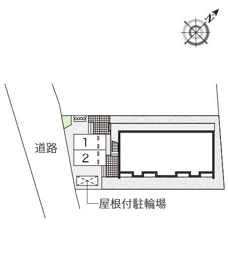 クレイノ柊(55869)の駐車配置図