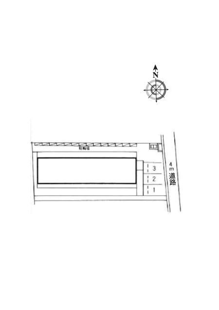 ツツミ２８(9786)の駐車配置図