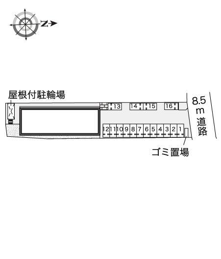 筑紫町(45499)の駐車配置図