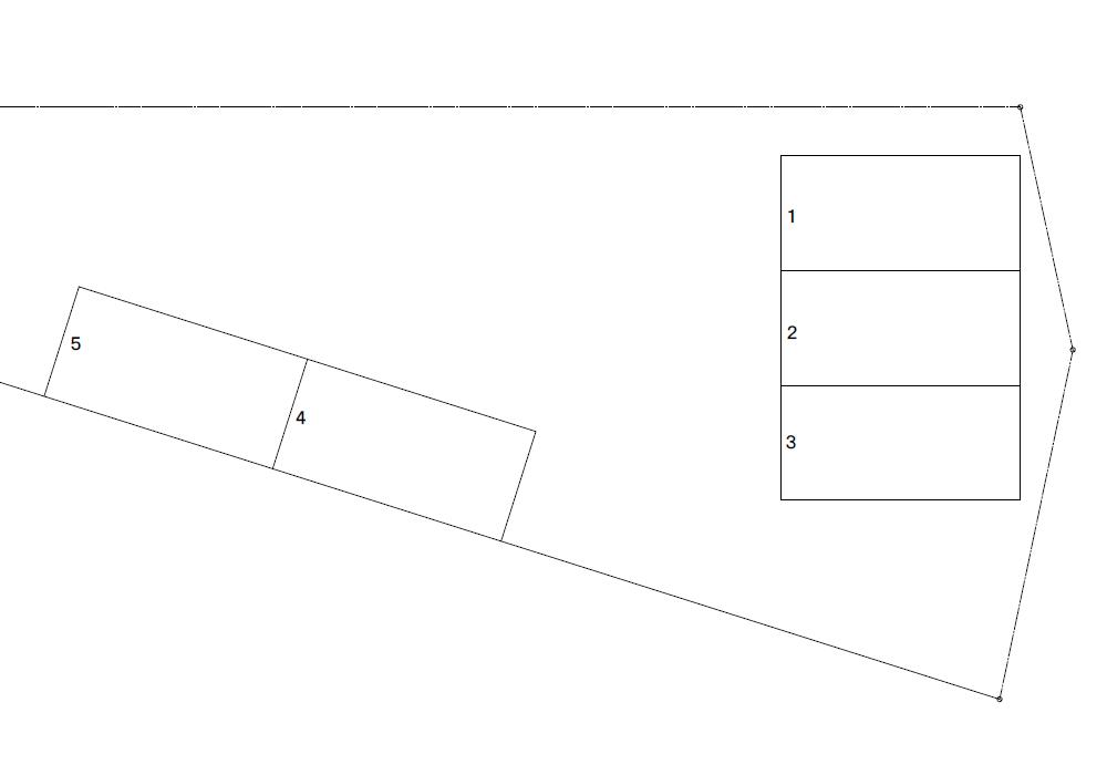 102パーキングの駐車配置図