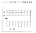 ﾚｸｼｱ神宮参道グラシオ隣接駐車場の駐車場