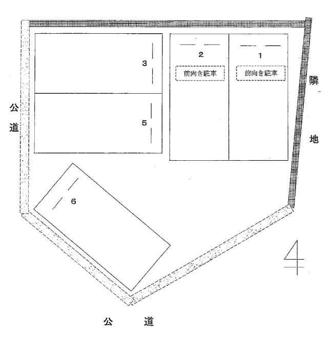 ５４７の駐車配置図